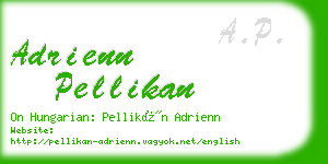 adrienn pellikan business card